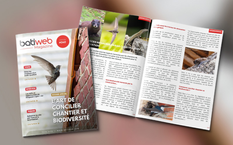 L'art de concilier chantier et biodiversité - Batiweb