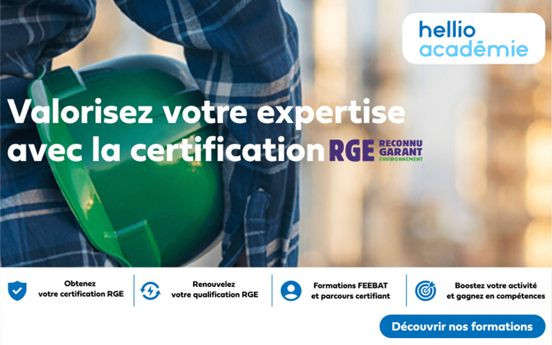 Certification RGE : formez-vous pour l’obtenir et la renouveler - Batiweb