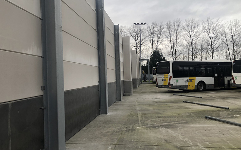Dépôts de bus électriques : les dalles Hebel sécurisent les infrastructures de recharge - Batiweb