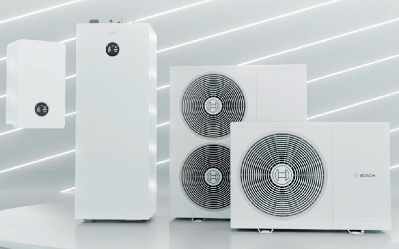 Bosch lance sa nouvelle pompe à chaleur air/eau Compress 3800i AW - Batiweb