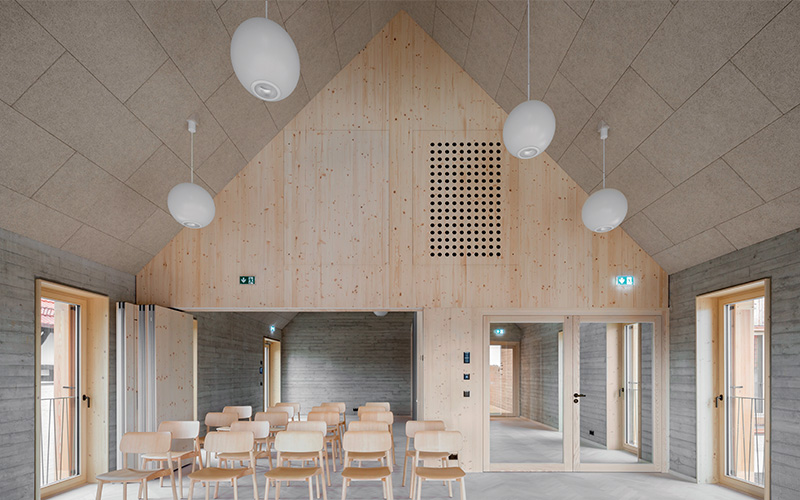 Organic devient HERADESIGN® : Knauf fait évoluer le nom de sa gamme de panneaux acoustiques en laine de bois - Batiweb