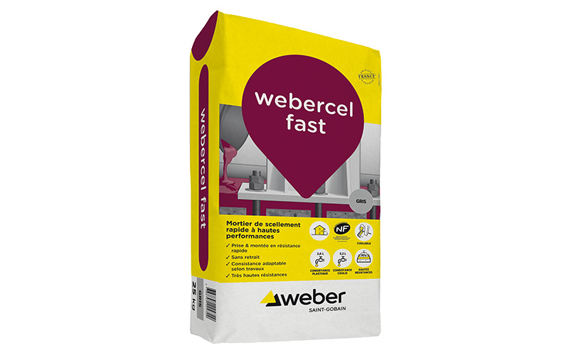webercel fast : la rapidité au service des scellements hautes performances - Batiweb