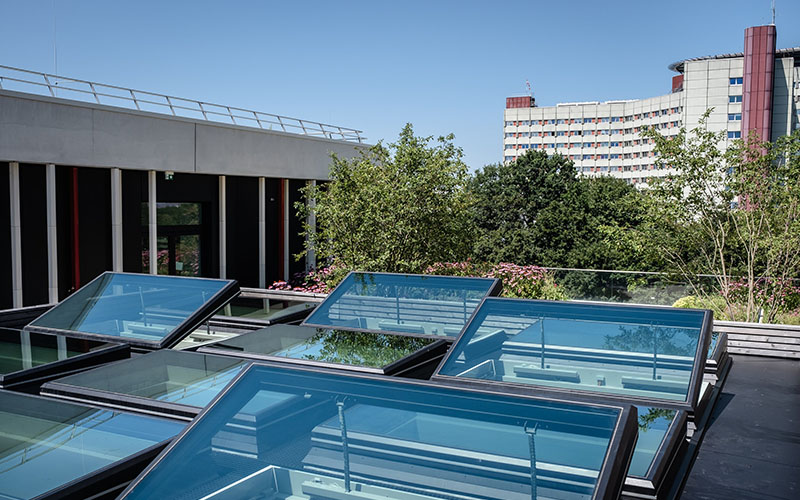 Lumière naturelle maximale, design épuré : LAMILUX Glass Skylight FE 3° - Batiweb