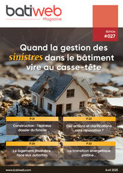 Sinistres dans le bâtiment